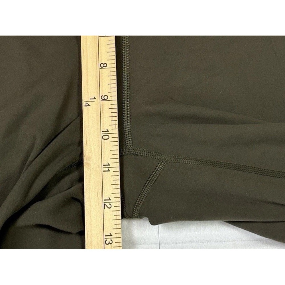 Lululemon Women's 12 Wunder Under Luxtreme High-Rise Crop Leggings- Army Green - Picture 5 of 8